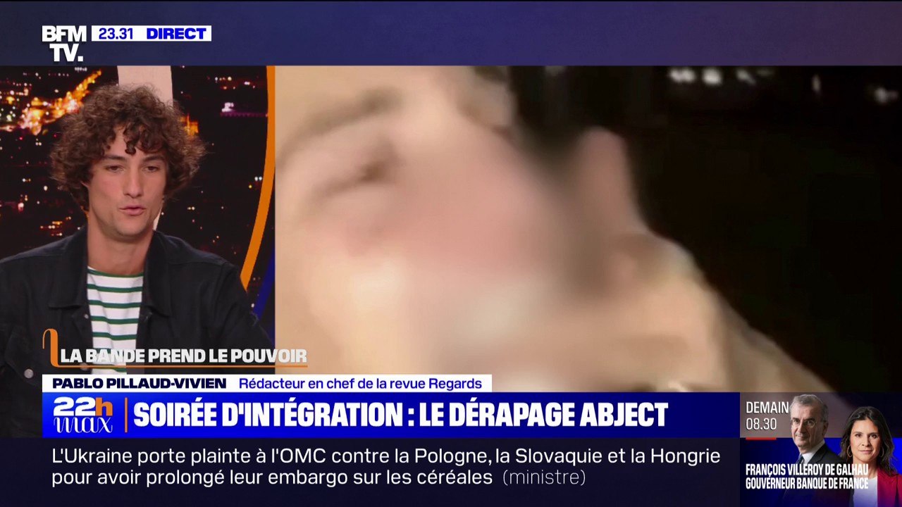 LA BANDE PREND LE POUVOIR - Un jeune homme mâche une souris vivante lors d'une soirée d'intégration