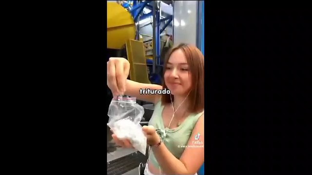 Planta reciclaje de botellas