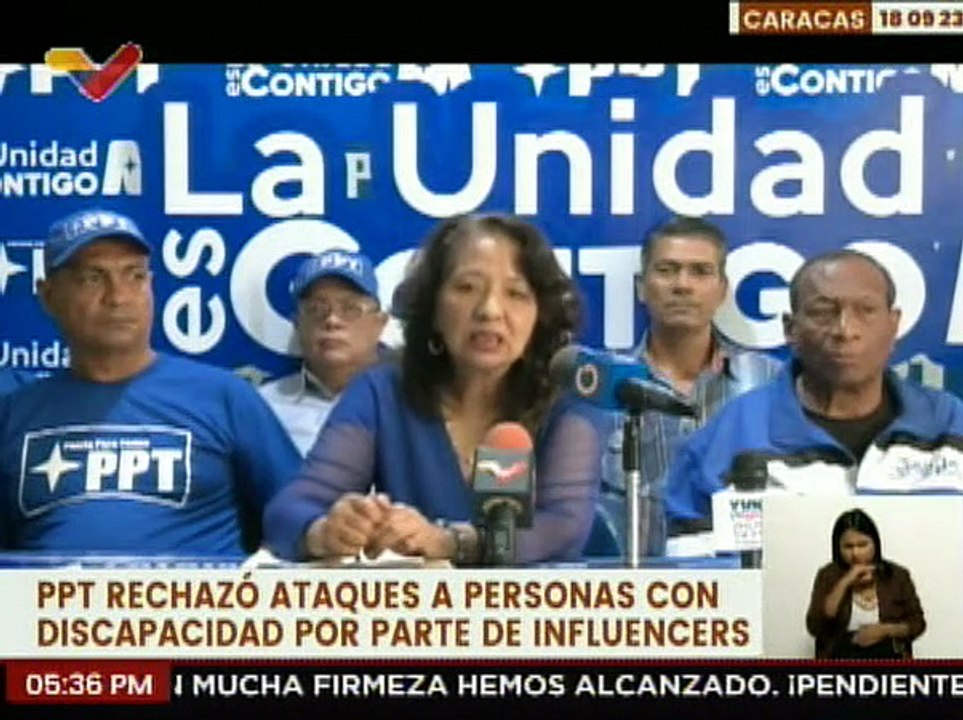 PPT califica la actitud poco ética de algunos influencers por atacar a personas con discapacidad