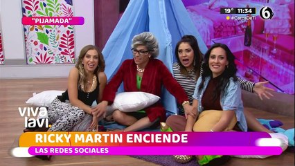 Ricky Martín se muestra como Dios lo trajo al mundo