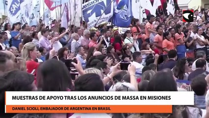 Repercusiones de los anuncios de Massa en Misiones