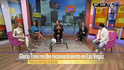 Gloria Trevi recibe reconocimiento en Las Vegas