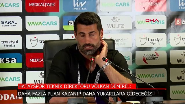 Volkan Demirel, Fatih Karagümrük maçı sonrası konuştu: Üzüldüğüm bir maç