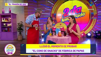 Conoce el Cono de Snacks de Fábrica de papas en 'El Tragón de Oro'