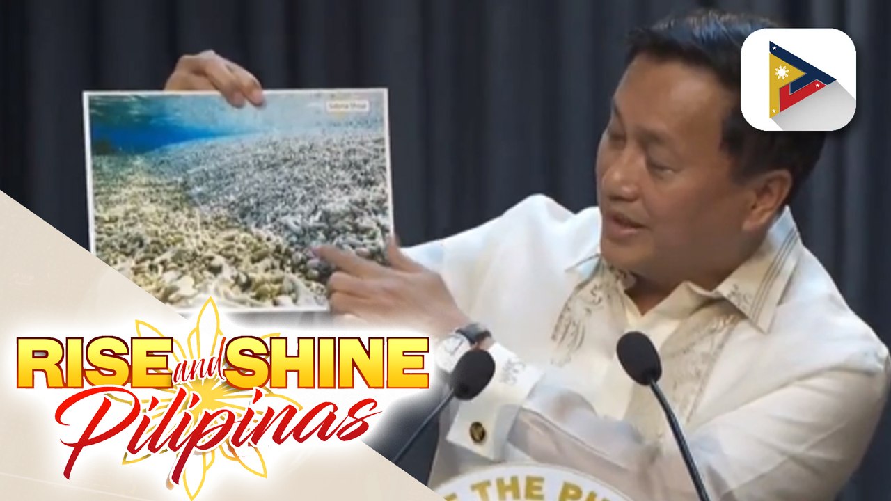 Mga senador, kinondena ang pagkasira ng mga bahura sa West PH Sea