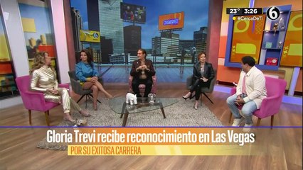 Gloria Trevi recibe reconocimiento en Las Vegas