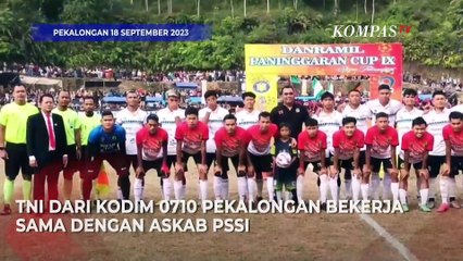 Mantap! TNI dan ASKAB PSSI ke Pelosok Desa Cari Bibit Pemain Liga