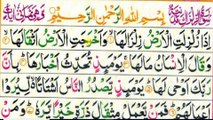 Surah Az-Zilzal Repeat {Surah Zilzal with HD Text} Word by Word Quran Telwat By Hafiz Hammad