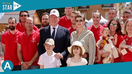 Jacques et Gabriella, gros nettoyage à Monaco  les jumeaux montrent l'exemple devant le prince Albe