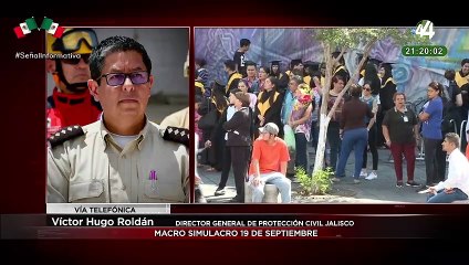 Víctor Hugo Roldán nos habla sobre el Macro Simulacro de este 19 de septiembre