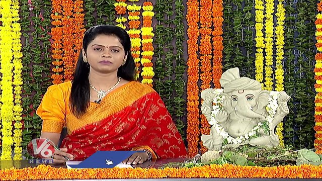 All Political Party Leaders Welcomes Lord Ganesh _ Hyderabad _ V6 News