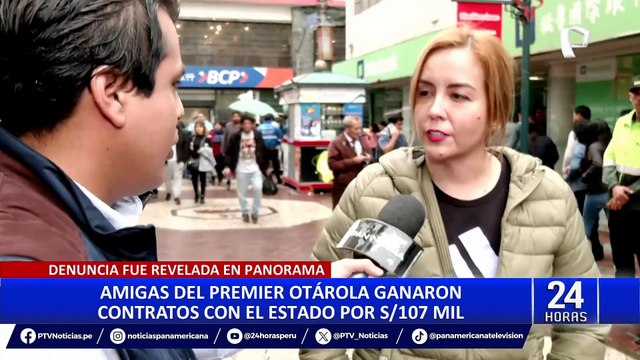 Alberto Otárola: piden que sea citado al Congreso para responder por contrataciones de sus amigas