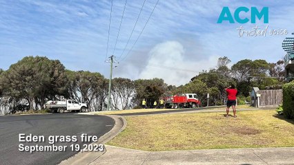 Eden grass fire, September 19, 2023