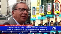 José Arriola sobre seguros para su exesposa y pareja: “Se trata de un error de EsSalud”