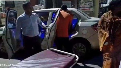 सीधी: SDM की गाड़ी हुई दुर्घटनाग्रस्त, एसडीएम के सिर में आई गंभीर चोट