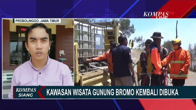 Kawasan Wisata Gunung Bromo Kembali Dibuka Pasca Tragedi Kebakaran Bukit Teletubbies