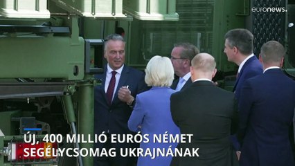 Németország új Ukrajnának nyújtandó segélycsomagról döntött