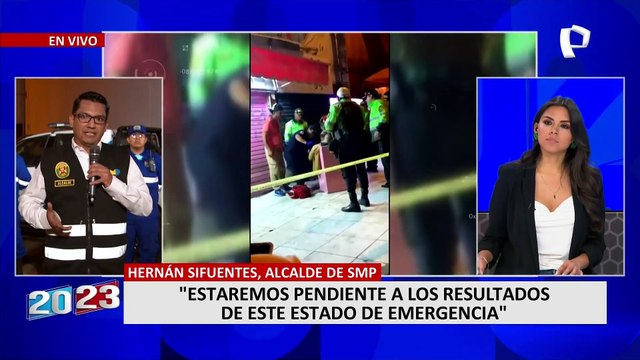 Ricardo Valdés sobre emergencia en SJL y SMP: Más distritos se sumarían porque la delincuencia va a migrar