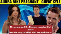 CBS Y&R Spoilers Audra is angry about her pregnancy - Tucker and Kyle do not ack