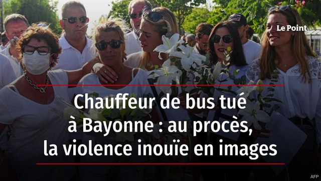 Chauffeur de bus tué à Bayonne : au procès, la violence inouïe en images