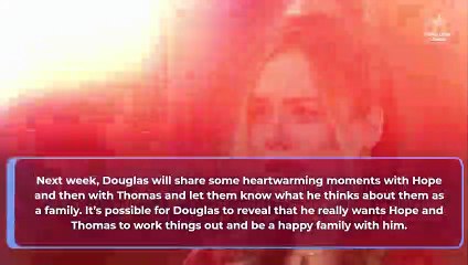 Thomas Realize It Was All Douglas' Doing Afterall Bold and the Beautiful Spoiler