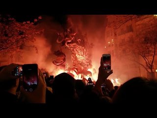 La Crema Falla Maestro Gozalbo Fallas 2015