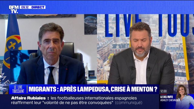 Migrants: Dans les Alpes-Maritimes, les choses montent en puissance , affirme le président du département