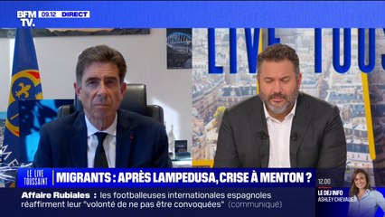 Migrants: "Dans les Alpes-Maritimes, les choses montent en puissance", affirme le président du département