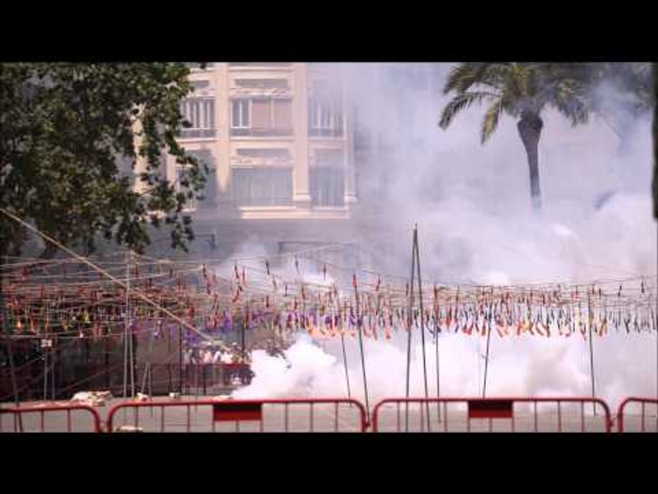 Mascleta For The Virgen de los Desamparados