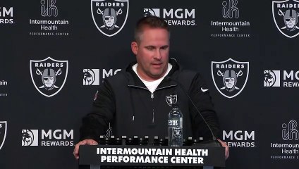 Raiders' Josh McDaniels Weekly Presser