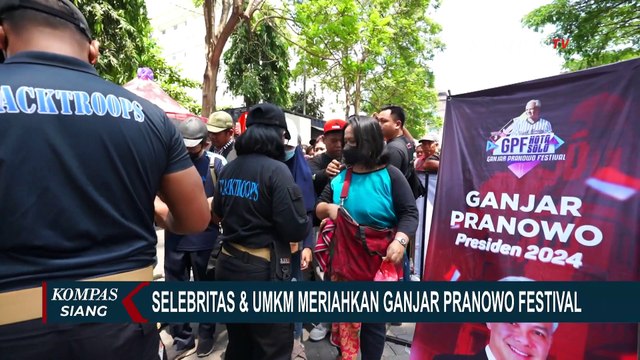 Sederet Selebritas dan UMKM Ramaikan Ganjar Pranowo Festival di Solo