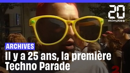Les images de la toute première Techno Parade à Paris