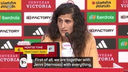 Hermoso left out of Spain squad to "protect her", says new coach