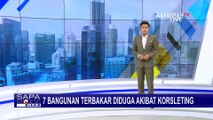 Tujuh Bangunan di Kawasan Cilandak KKO Jakarta Selatan Ludes Terbakar!