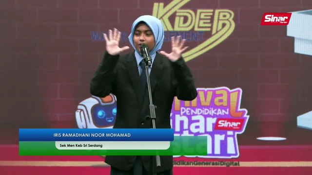 Pertandingan Pidato Bersempena Karnival Pendidikan Sinar Bestari 2023