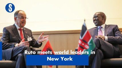 Ruto meets world leaders in New York-