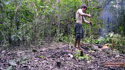 Primitive Technology- Sweet potato patch