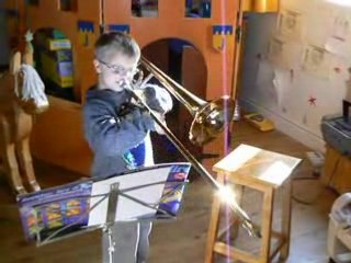 novembre 2007, Joachim au trombone