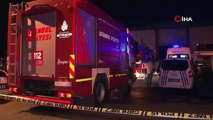 Tuzla’da madeni yağ fabrikasında yangın