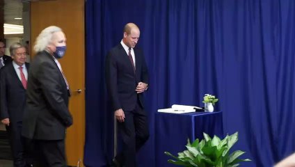 Prince William meets UN Secretary General