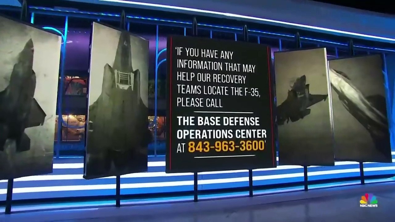 Debris field located by team looking for missing F-35 fighter jet in South Carolina