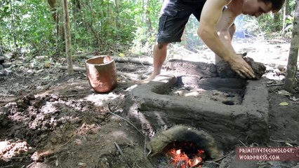 Primitive Technology- Barrel Tiled Shed