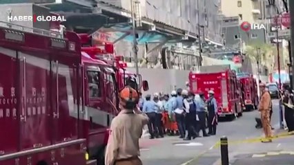 Japonya’da şantiyedeki 15 tonluk çelik levha düştü: 2 ölü, 3 yaralı