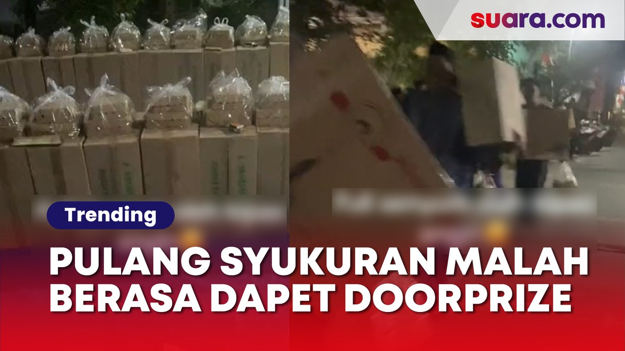 Datang Syukuran Berasa Dapet Doorprize, Bawa Pulang Kipas Angin Auto Full Senyum