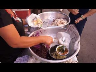 Sticky Rice Cake Taco - Xoi Boc Banh Trang