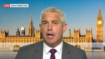Health Secretary Steve Barclay refuses to answer why junior doctors are paid more in Scotland as strikes begin