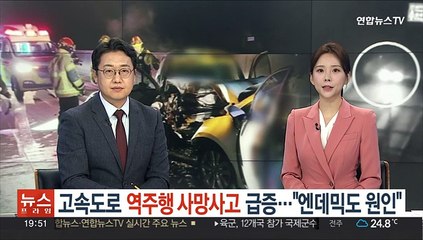 [단독] 고속도로 역주행 사망사고 급증…"엔데믹이 원인"