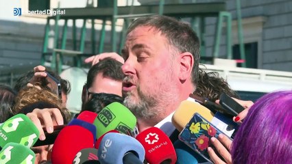 Junqueras recuerda a Sánchez que "convocar y celebrar un referéndm no es ningún delito"