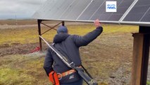 Noruega instala painéis solares no Ártico
