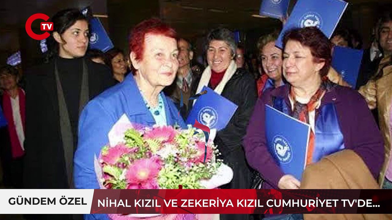 Eczacılıktan Çağdaş Yaşam'a soluksuz eylemcilik! Nihal&Zekeriya Kızıl Cumhuriyet TV'de...